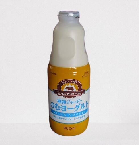 【送料無料】神津ジャージー　のむヨーグルト　900ml×4個セット　神津牧場