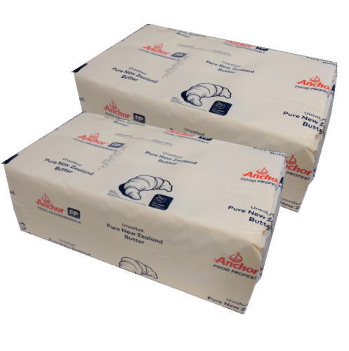 <br>【送料無料】グラスフェッド無塩バター　NZフォンテラ　5kg　x2個セット【冷凍】＊遠方の地域は送料が加算されます。九州・北海道：300円　沖縄：600円