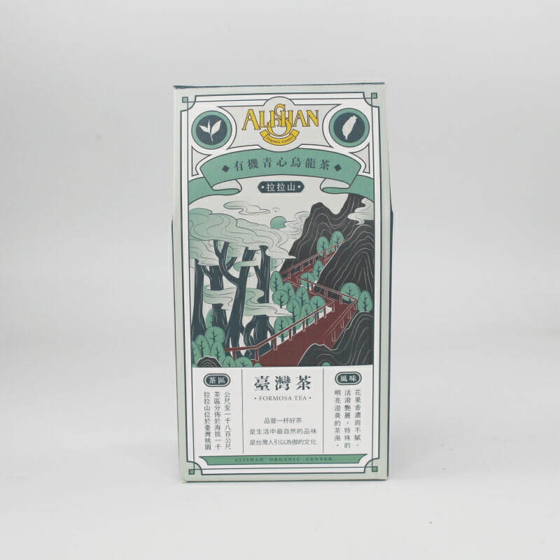 アリサン　有機拉拉山青心烏龍茶　50g&times;12個セット｜ビーライフショップ