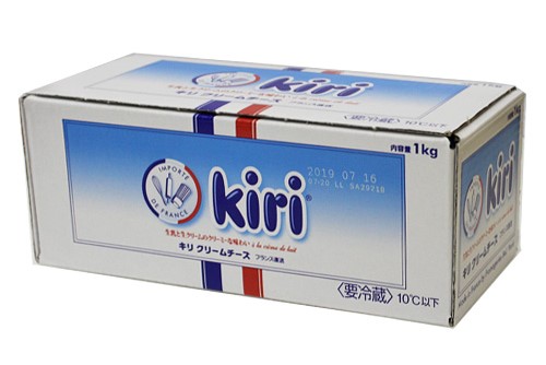 【送料無料】キリ　クリームチーズ　1kg&times;4個セット【冷蔵】｜ビーライフショップ