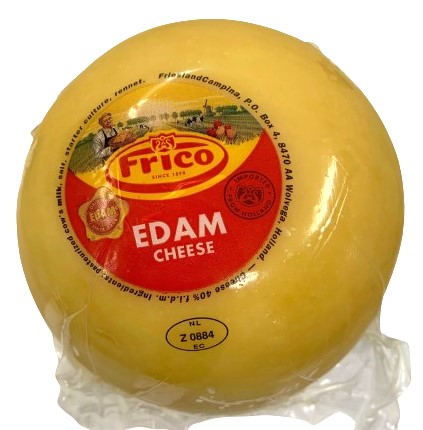 【送料無料】オランダ　フリコ　アンワックスエダムチーズ　ホール　ノンカラー　1.5kg(不定款）x2個セット【冷蔵】｜ビーライフショップ 7,632円