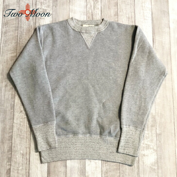 【トゥームーン】 No. 92022 V ガ仕掛ける セットインスリーブ トレーナー 薄墨色TWO MOON V-gusset Set-インチ sleeve sweatshirts gray 調教師 丸胴 古典派音楽