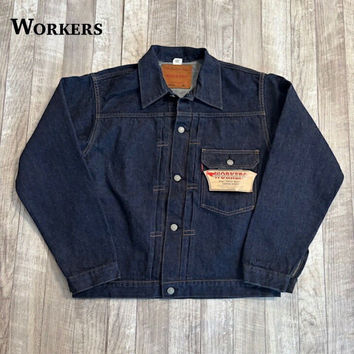 楽天市場】WORKERS ワーカーズ 米綿|デニムジャケット|Gジャン