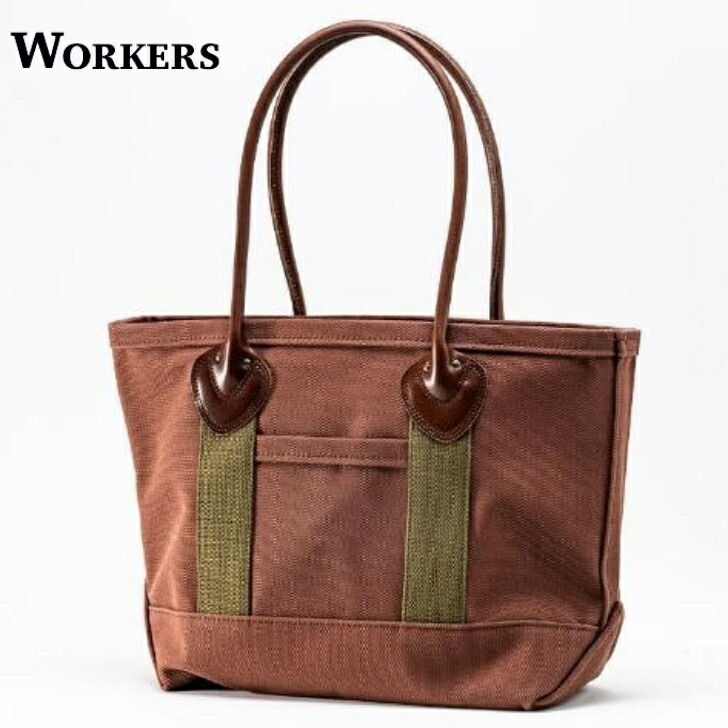 楽天市場】Workers ワーカーズ Leather Handle Tote Bag レザー