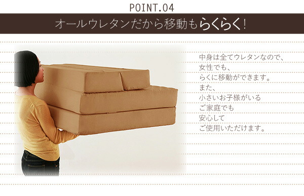 防ダニ・抗菌防臭ソファマットレスダブル