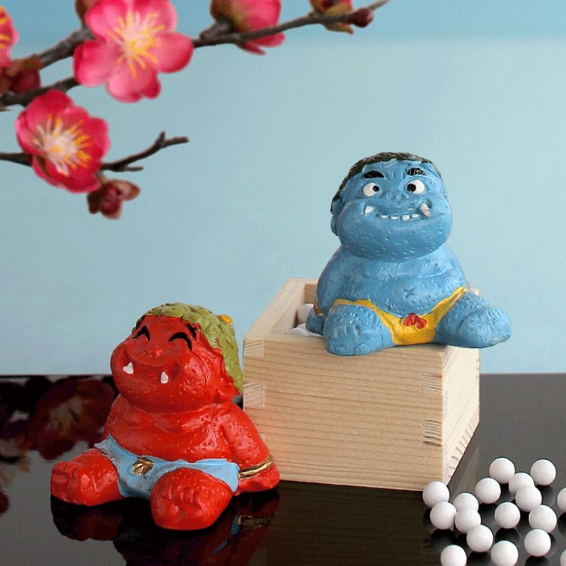 楽天市場】鬼 置物 陶器 厄除け 開運 縁起物 人形師の手造り置物 小豆