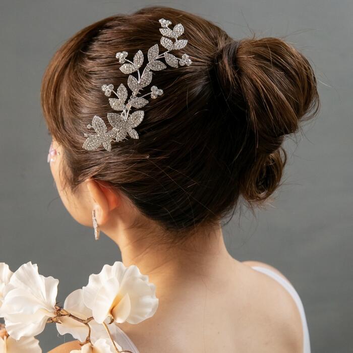 aa 様確認用　ヘアアクセ　ウエディング　ブライダル ブライダルアクセサリーのアンナンウェディング