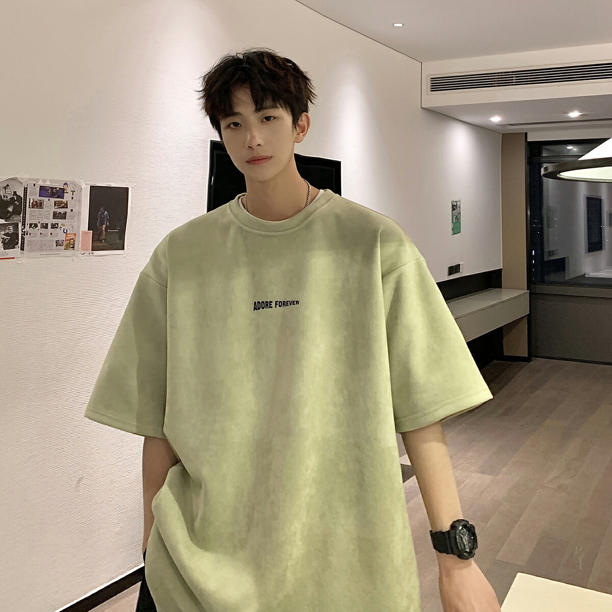【26日迄】最大15倍メンズ Tシャツ 半袖Tシャツ クルーネックTシャツ 無地 ホワイト ブラックTシャツM-4XL