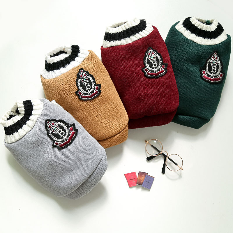 【18日迄】20倍!犬 服 秋冬用遊び道具プードル チワワ 編み物スウェーター 防寒 生あたたかい パステル色の 脱毛保護すること 小型犬 犬ころ 愛玩動物 猫 大型犬 中型犬 クリスマス お召しもの 犬服 秋冬