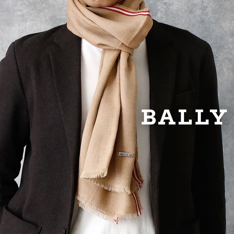 【BALLY】 マフラー ストール ブランド 男性 メンズ バリー ギフト プレゼント ブラック レッド ブルー グレー キャメル ブラウン 黒 灰色 赤 青 茶色 ハイブランド 高級 綿100 カラフル 大判 薄手 おしゃれ かっこいい 40代 50代 春 秋 冬 コートに合う 結婚式|タイピン&カフスの専門店 BLITZ