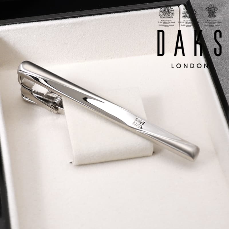 楽天市場】DAKS ダックス ネクタイピン レギュラー シルバー