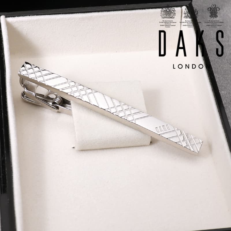 DAKS ネクタイピン シルバー ゴールド ヴィンテージ 新品未使用 ダックス 楽天市場】ネクタイピン DAKS ダックス タイピン チェーン付き