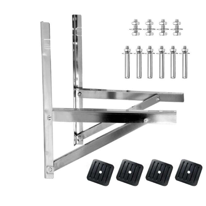 楽天市場】エアコン 室外機用 壁掛け金具 【 スチールタイプ 6台