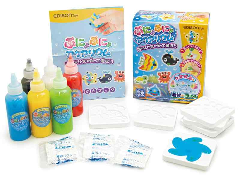 楽天市場】【正規販売店】 ぷにょぷにょアクアリウム 6色 イーエジソン