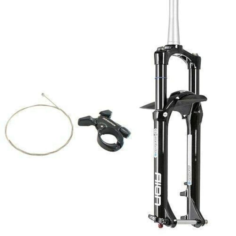 SR SUNTOUR AION35 EVO RLR-PCS Fork 29\u0026quot; Boost 1.5\u0026quot;Tapered Remote QR 15 Glossy BK #VK1738