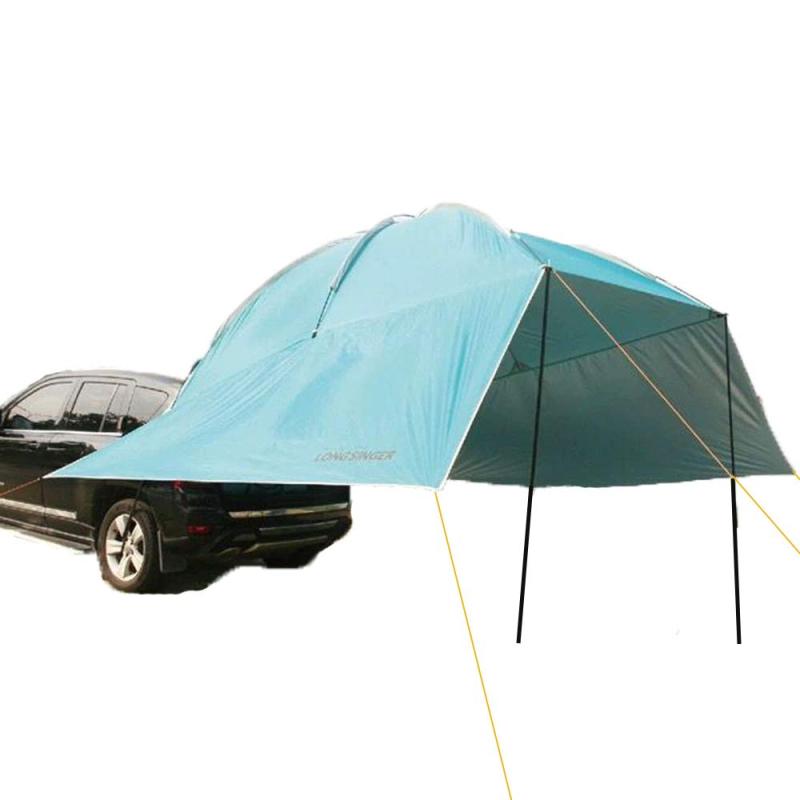 Kadahis タープ テント カーサイドタープ 車用 日よけカーテント 設営簡単 単体使用可能 5-8人用 キャンプ テント アウトドア 公園 登山 車中泊