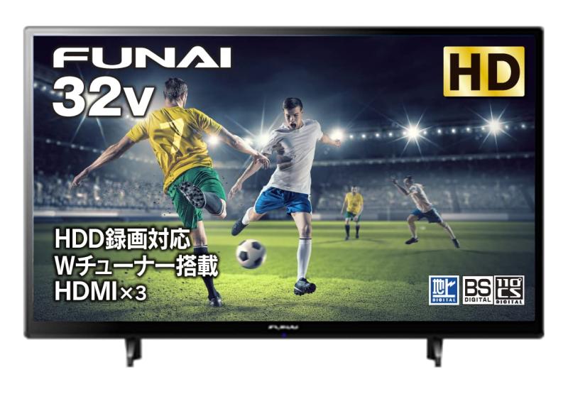 ② FUNAI FL-32H1070 32V型 液晶テレビ 2024年製 N227 FUNAI FL-32H1070 32V型 ハイビジョン液晶テレビ - メルカリ