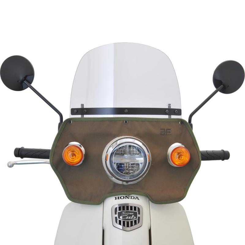 旭風防(AF ASAHI) 風防 カーキ スーパーカブ50(AA09)/110(JA44/JA59) CUB-T04
