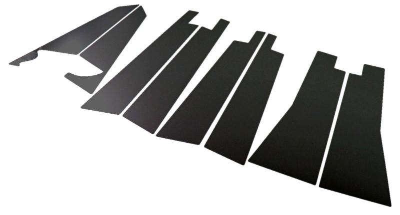 BRIGHTZ エリシオンプレステージ RR 超鏡面ステンレスブラックメッキピラーパネル バイザー有用 8PC 【 PIL-BLA-134 】 RR1 RR2 RR5 RR6 1 2 5 6 エリシオン プレステージ 5044｜bloomelier