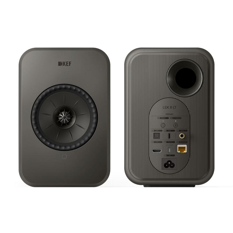 KEF LSX II LT - 無線電話HiFiブックシェルフ 金棒引き