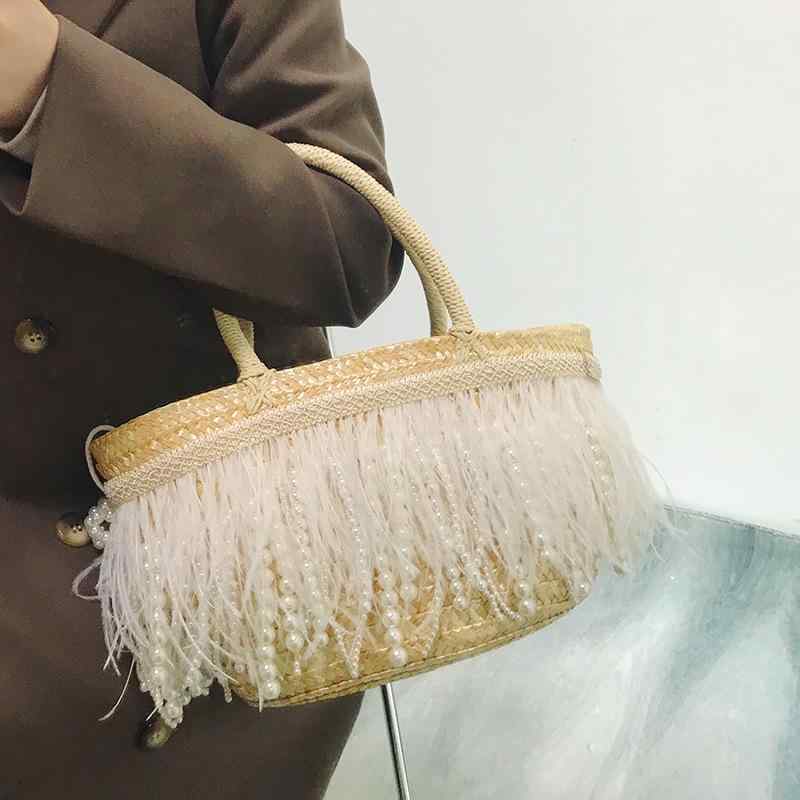 麦わら帽子 カゴバッグ レディース 手提げバッグ トートバッグ 撥水 A4対応 大容量 軽量|bloomelier