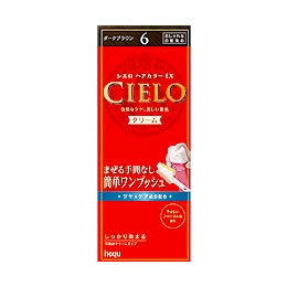 【２７個セット】【１ケース分】 シエロ ヘアカラーEX クリーム6ダークブラウン ×２７個セット　１ケース分【正規品】