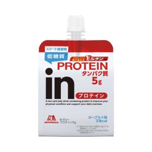 【５個セット】 inゼリー プロテイン ヨーグルト味 180g×6個入×５個セット 【正規品】 　 ※軽減税率対象品