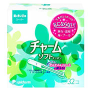 【３６個仕掛ける】【１入れもの分】 チャームソフトタンポン 百貨店(32コ入)×３６個仕掛ける １入れもの分 【置き目品】【dcs】