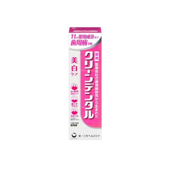 【３０個書き割り】 第一三共ヘルスケア 薬用 クリーンデンタル 美白世話をする(50g)×３０個書き割り【定め事品】