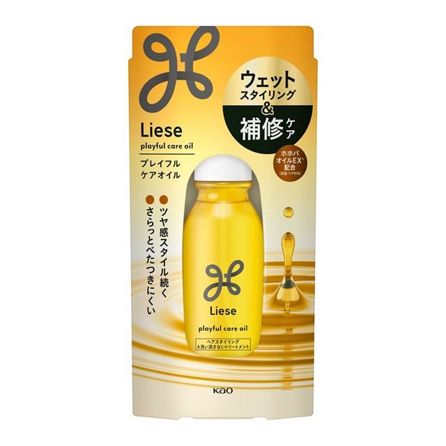 【24個セット】【1ケース分】 花王 リーゼ プレイフルケアオイル 80ml ×24個セット 1ケース分 【正規品】【dcs】|ブルームグリーン