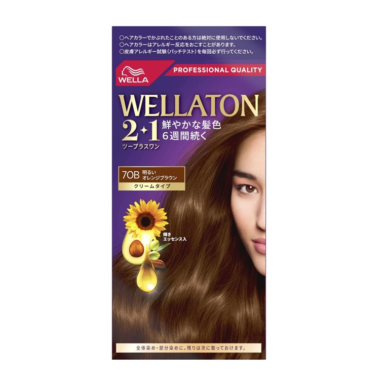 【５個書き割り】 ウエラジャパン ウエラトーン 2+1 皮膚軟化剤手合い 7OB(1書き割り)×５個書き割り【定め事品】