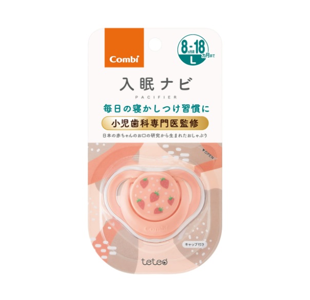 【１０８個書き割り】【１容れもの分】 二人組 テテオ 入眠ナビP おしゃぶり いちご(1個)×１０８個書き割り １容れもの分【定め事品】【mor】【ご申し付ける後送りとどけるまでに3週前後もらい受けるする切っ掛けがございます】