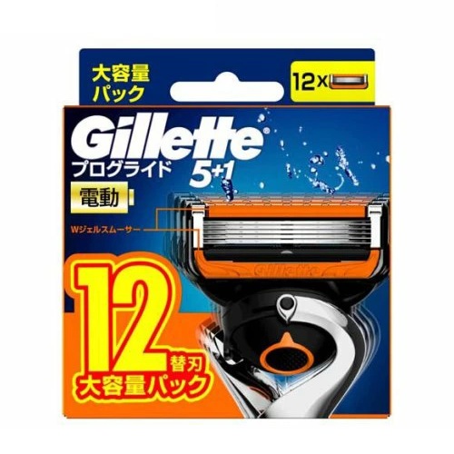 【5個セット】 P&G ジレット プログライド 電動タイプ 替刃(12個入)×5個セット【正規品】【mor】【ご注文後発送までに2週間前後頂戴する場合がございます】|ブルームグリーン
