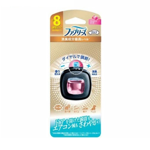 【１０個セット】 P&G ファブリーズ 消臭芳香剤 車用 イージークリップ フレッシュブーケ(2.5ml)×１０個セット【正規品】