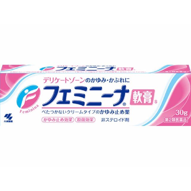 89％以上節約 小林製薬 フェミニーナ軟膏S 30g ×３個セット paygo.com.