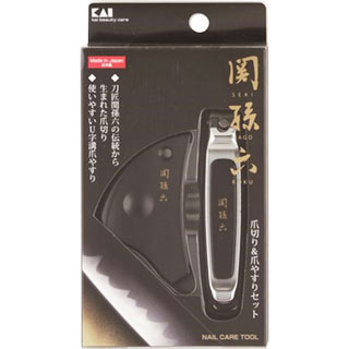 【２０個セット】 貝印 関孫六ツメキリ＆ツメヤスリセット　HC-1803×２０個セット【正規品】【k】【ご注文後発送までに1週間前後頂戴する場合がございます】