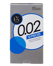 JEX iX(イクス) 0.02 2000 12個入り×30個セット ジェクス コンドーム 002 ゼロゼロ ツー