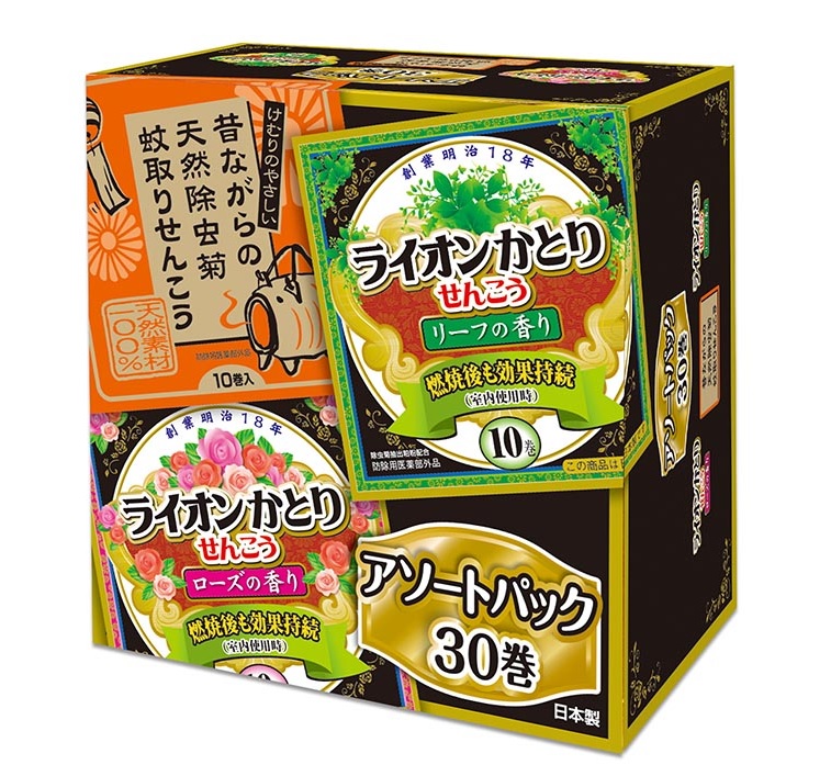 在庫一掃】 ライオンケミカル ライオンかとりせんこう アソートパック