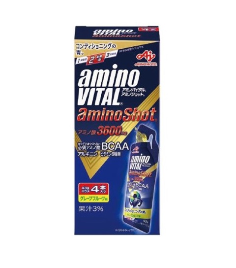 【２０個セット】 味の素 アミノバイタル アミノショット(43g*4本入)&times;２０個セット 【正規品】※軽減税率対象品｜ブルームグリーン