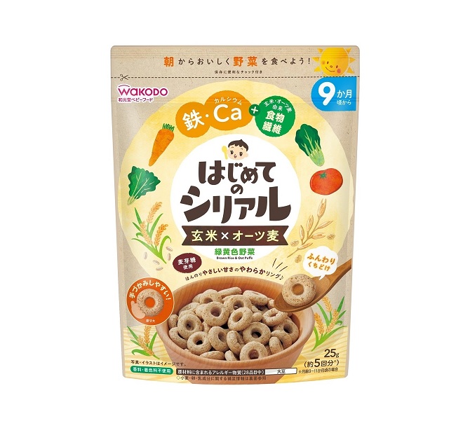 【３０個セット】 アサヒ 和光堂 はじめてのシリアル 玄米×オーツ麦 緑黄色野菜×３０個セット【正規品】※軽減税率対象品【t-1】