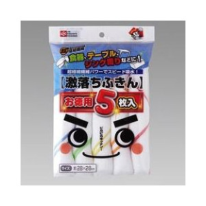 【２０個仕掛ける】 激挙げ句の果てふきん お徳用  5枚入×２０個仕掛ける【置き目品】
