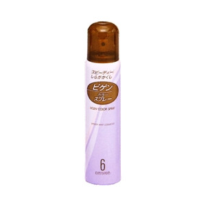【27個セット】【1ケース分】 ビゲン カラースプレー 自然な褐色 6 82g×27個セット 1ケース分 【正規品】【dcs】【t-5】|ブルームグリーン