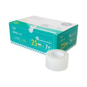 【２４個セット】【１ケース分】 エルモ ポアテープ 25mm*7mm 12巻×２４個セット　１ケース分　【正規品】【ns】