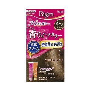 【27個セット】【1ケース分】 ビゲン 香りのヘアカラー クリーム 4CA カフェブラウン 1セット×27個セット 1ケース分 【正規品】【dcs】|ブルームグリーン