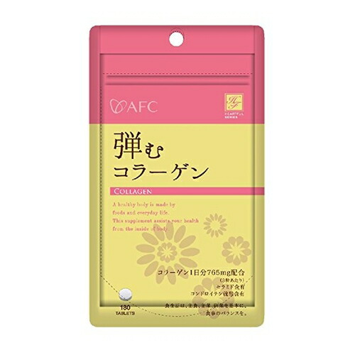 【６０個セット】【１ケース分】 エーエフシー ハートフルシリーズ 弾むコラーゲン 300mg*180粒×６０個セット　１ケース分【正規品】【mor】【ご注文後発送までに1週間前後頂戴する場合がございます】 ※軽減税率対象品