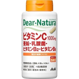 【３０個セット】 ディアナチュラ ビタミンC・亜鉛・乳酸菌・ビタミンB2・ビタミンB6 120粒×３０個セット【正規品】 ※軽減税率対象品【t-8】