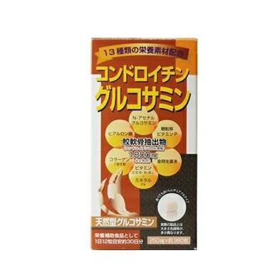 【１０個セット】 ユニマットリケン コンドロイチングルコサミン(360粒)×１０個セット【正規品】※軽減税率対象品