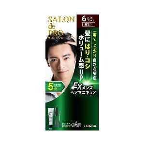 【２４個セット】【１ケース分】 サロンドプロ EX メンズヘアマニキュア 6 ダークブラウン 1セット×２４個セット　１ケース分 【正規品】 13,280円