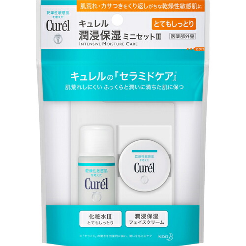 Bloomgreen Curel 潤浸保湿 Mini Set Iii Very With Moisture Rakuten Global Market