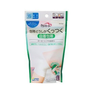 【２０個セット】 ケアハート 包帯どうしがくっつく 自着包帯 Lサイズ 1コ入 ×２０個セット【正規品】【mor】【ご注文後発送までに2週間前後頂戴する場合がございます】